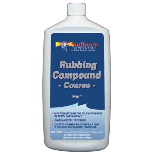 Sudbury Rubbing Compound Coarse - Step 1 - 32oz Fluid
