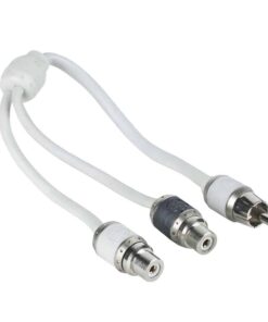T-Spec V10 Series RCA Audio Y Cable - 2 Channel - 1 Male to 2 Females