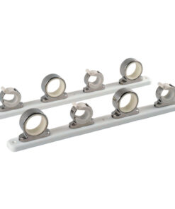 TACO 4-Rod Hanger w/Poly Rack - Polished Stainless Steel