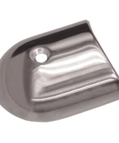 TACO Polished Stainless Steel 2-19/64’’ Rub Rail End Cap