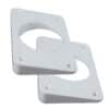 TACO Wedge Plates f/Grand Slam Outriggers - White