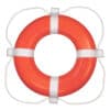Taylor Made Foam Ring Buoy - 24" - Orange w/White Grab Line