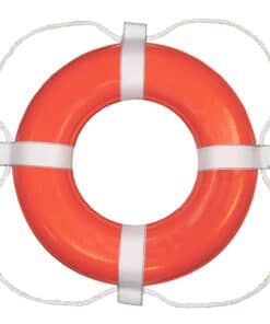 Taylor Made Foam Ring Buoy - 24" - Orange w/White Grab Line