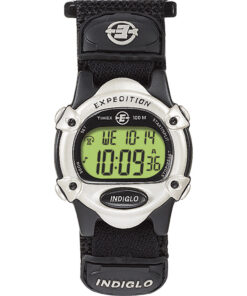 Timex Expedition® Women's Chrono Alarm Timer - Silver/Black