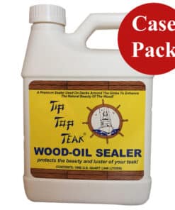 Tip Top Teak Tip Top Teak Wood Oil Sealer - Quart - *Case of 12*
