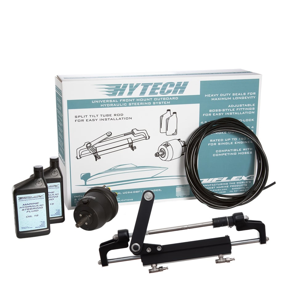 Uflex HYTECH 1.1 Front Mount OB System up to 175HP - Includes UP20 FM Helm