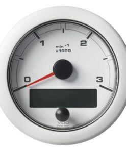 Veratron 3-3/8" (85MM) OceanLink® NMEA 2000® Tachometer - 3000 RPM - White Dial & Bezel