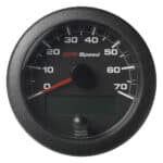 Veratron 3-3/8" (85mm) OceanLink® GPS Speedometer - Black Dial & Bezel (0-70 K/MPH/KMH)
