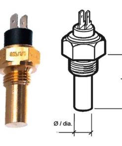 Veratron Coolant Temperature Sensor - 40° to 120°C - 1/2" - 14NPTF