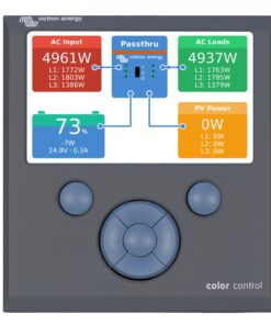 Victron Color Control GX Monitor - Button Control