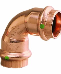 Viega ProPress 1/2" - 90° Copper Elbow - Double Press Connection - Smart Connect Technology