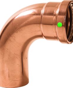 Viega ProPress 2-1/2" - 90° Copper Elbow - Street/Press Connection - Smart Connect Technology