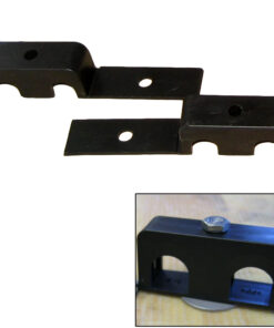 Weld Mount Double Poly Clamp f/1/4" x 20 Studs - 1/2" OD - Requires 1.5" Stud - Qty. 25
