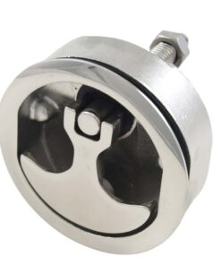Whitecap Compression Handle Stainless Steel Non-Locking 3" OD - 1/4 Turn
