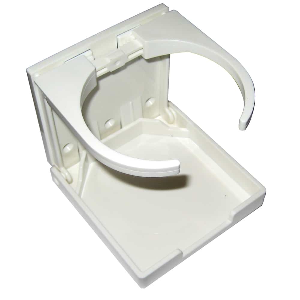 Whitecap Folding Drink Holder - White Nylon