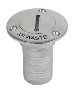 Whitecap Tapered Hose Deck Fill - 1-1/2" - Waste