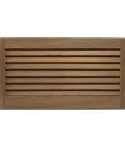 Whitecap Teak Louvered Insert - 9-3/8