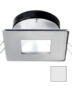 i2Systems Apeiron A1110Z - 4.5W Spring Mount Light - Square/Square - Cool White - Brushed Nickel Finish