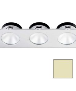 i2Systems Apeiron A1110Z - 4.5W Spring Mount Light - Triple Round - Warm White - Brushed Nickel Finish