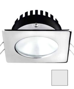 i2Systems Apeiron A506 6W Spring Mount Light - Square/Round - Cool White - Polished Chrome Finish