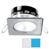 i2Systems Apeiron PRO A503 - 3W Spring Mount Light - Square/Round - Cool White & Blue - Brushed Nickel Finish