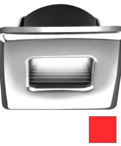 i2Systems Ember E1150Z Snap-In - Brushed Nickel - Square - Red Light