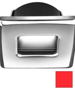 i2Systems Ember E1150Z Snap-In - Polished Chrome - Square - Red Light