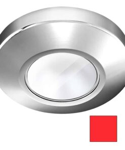 i2Systems Profile P1100 1.5W Surface Mount Light - Red - Chrome Finish