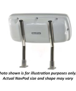 NavPod SystemPod Pre-Cut f/Garmin GPSMAP® 8410xsv & 8610xsv on Right & 2 Additional Instruments (3.6″ holes) on Left f/9.5″ Wide Guard
