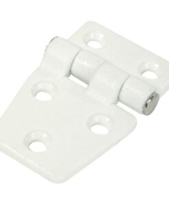 Whitecap Shortside Door Hinge - White Nylon - 1-3/8" x 2-1/4"