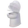 Jabsco 17" Deluxe Flush Raw Water Electric Toilet w/Soft Close Lid - 24V