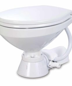 Jabsco Electric Marine Toilet - Regular Bowl w/Soft Close Lid - 12V
