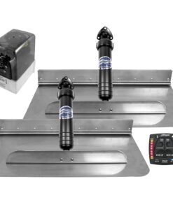 Bennett Marine 24x12 Hydraulic Trim Tab System w/One Box Indication