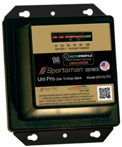 Dual Pro SS1 Auto 10A - 1-Bank Lithium/AGM Battery Charger