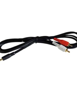 FUSION MS-CBRCA3.5 Input Cable - 1 Male (3.5 mm) to 2 Male RCA