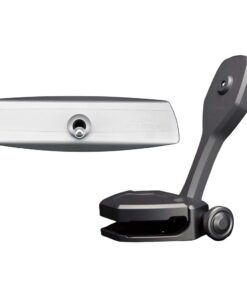 PTM Edge Mirror/Bracket Kit w/VR-140 Elite Mirror & ZXR-360 (Titanium Grey)