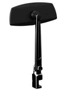 PTM Edge Pontoon Mirror/Bracket Kit w/VR-100 Pro & PCX-200 (Black)