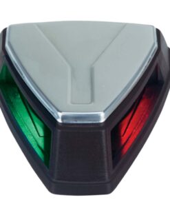 Perko 12V LED Bi-Color Navigation Light - Black/Stainless Steel