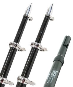 TACO 24' Carbon Fiber Twist & Lock Outrigger Poles f/GS-450