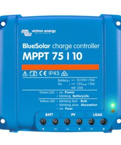 Victron BlueSolar MPPT Charge Controller - 75V - 10AMP - UL Approved