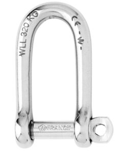 Wicahrd Self-Locking Long D Shackle - Diameter 5mm - 3/16"