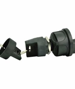 BEP 3-Position Sealed Nylon Ignition Switch - OFF/Ignition & Accessory/Ignition & Start