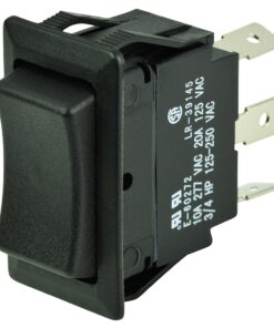 BEP SPDT Rocker Switch - 12V/24V - (ON)/OFF/(ON)