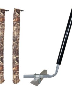 C.E. Smith Angled Post Guide-On - 40" - Black w/FREE Camo Wet Lands 36" Guide-On Cover