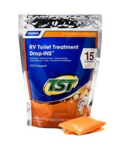 Camco TST Orange RV Toilet Treatment Drop-Ins *15-Pack