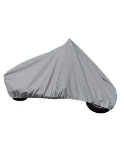 Carver Sun-DURA® Cover f/Motorcycle Cruiser w/No or Low Windshield - Grey