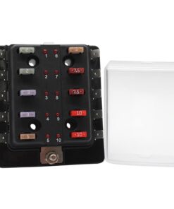 Cole Hersee Standard 10 MINI Series Fuse Block w/LED Indicators