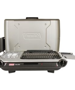 Coleman Deluxe Tabletop Propane 2-in-1 Grill/Stove - 2 Burner