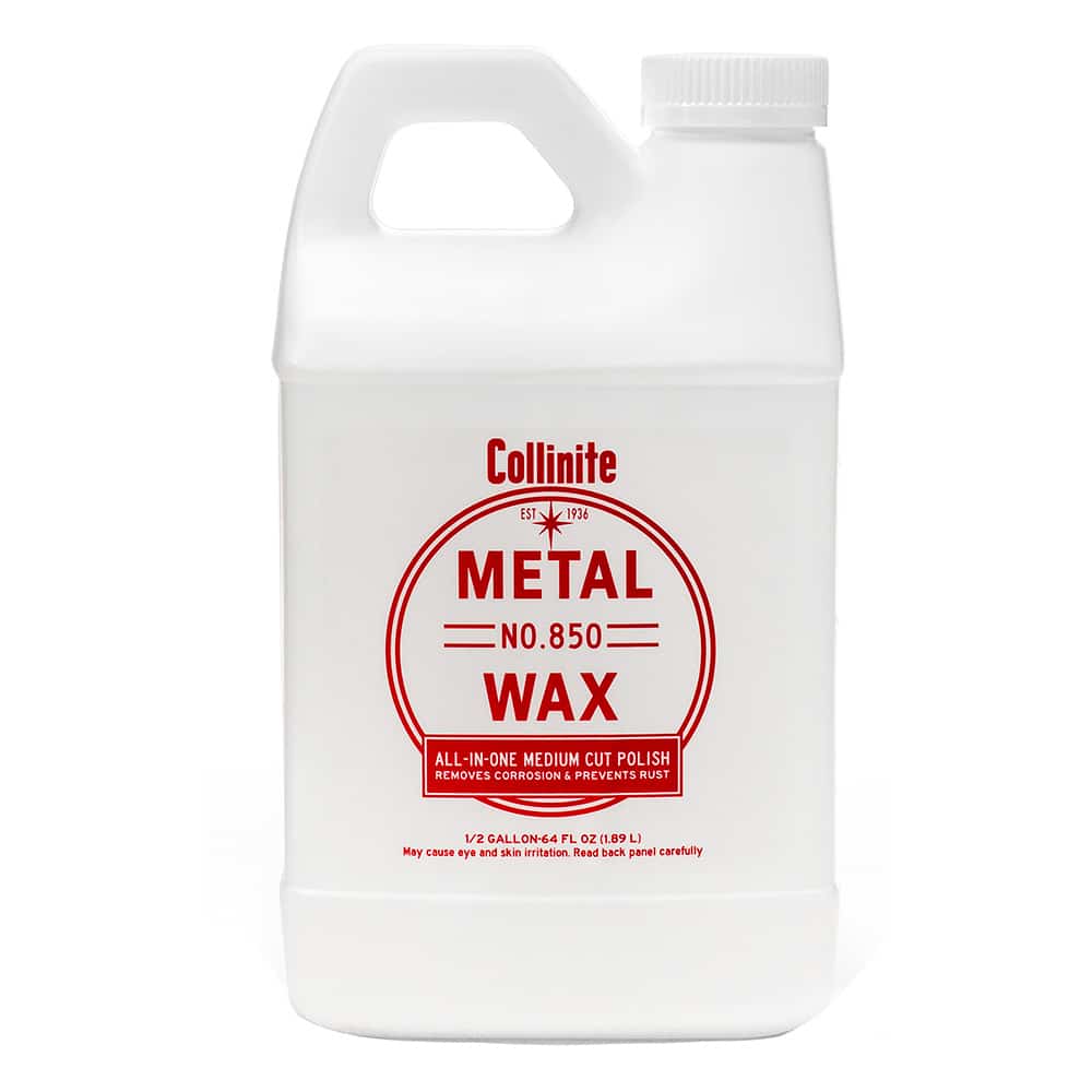 Collinite 850 Metal Wax - Medium Cut Polish - 64oz