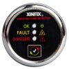 Fireboy-Xintex Gasoline Fume Detector - Chrome Bezel - 12/24V